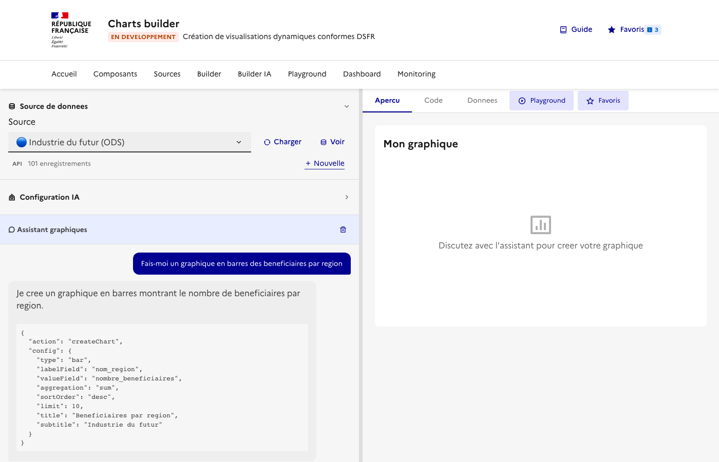 Builder IA — resultat