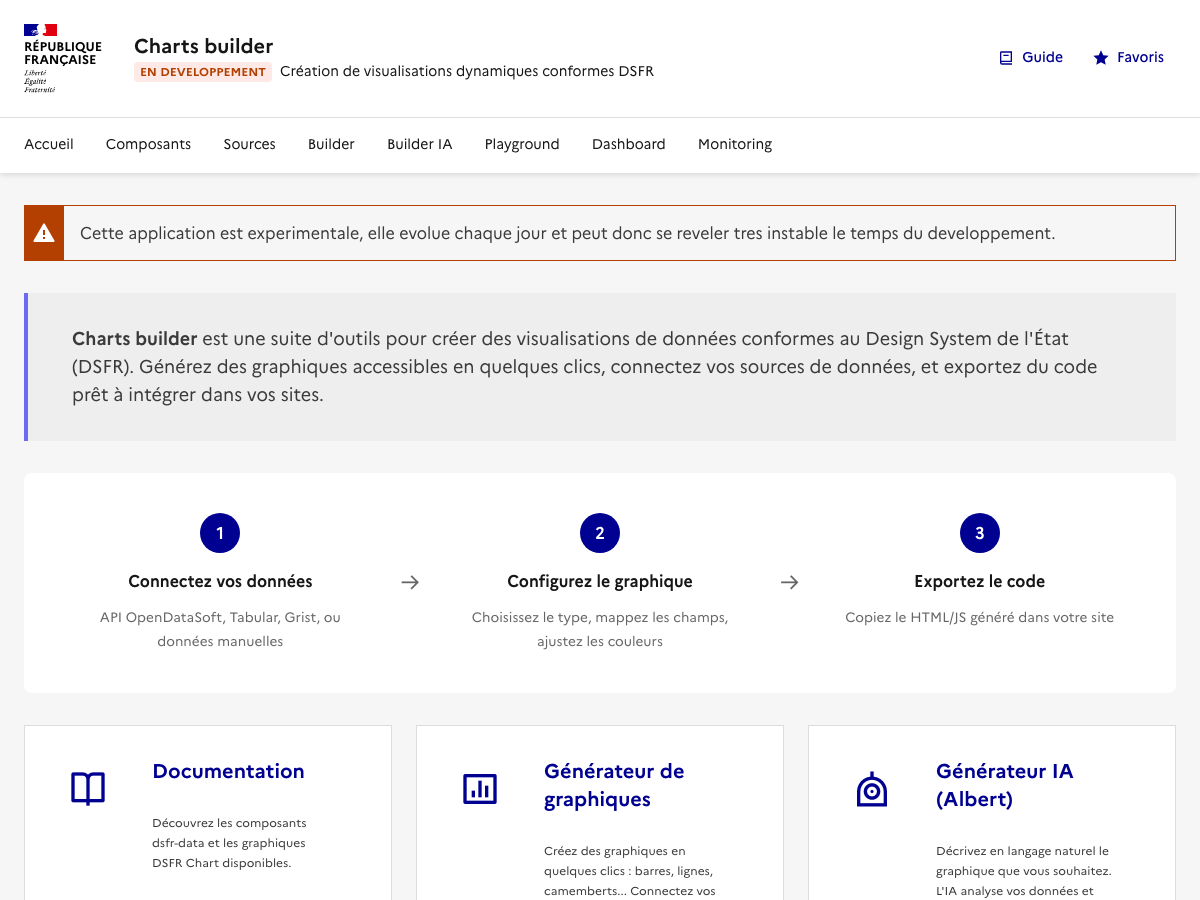 Page d'accueil dsfr-data